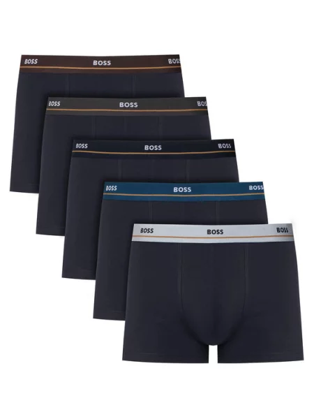 BOSS boxerky pánske s elastanom Trunk 5P Essential