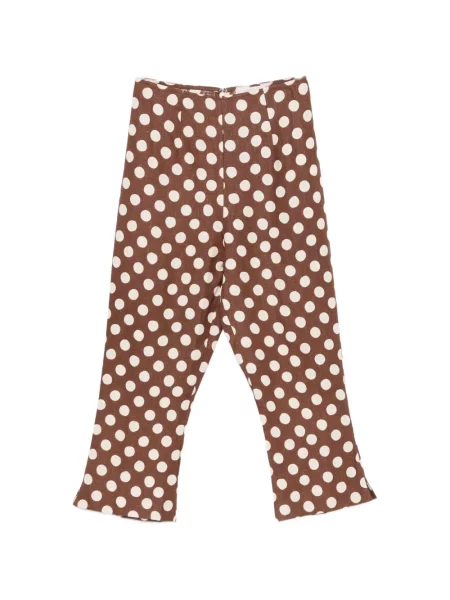 Pantaloni Faithfull The Brand cu buline maro