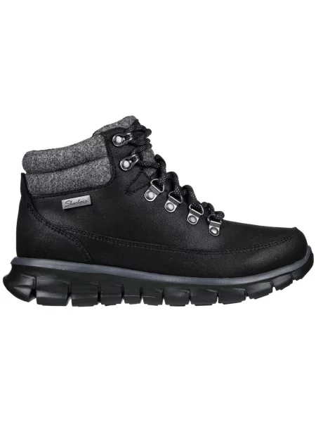 Členkové topánky Skechers čierna
