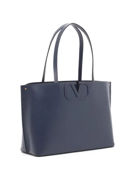 Τσάντα shopper Valentino Garavani μπλε