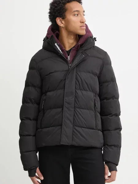 Bunda Superdry zimní černá