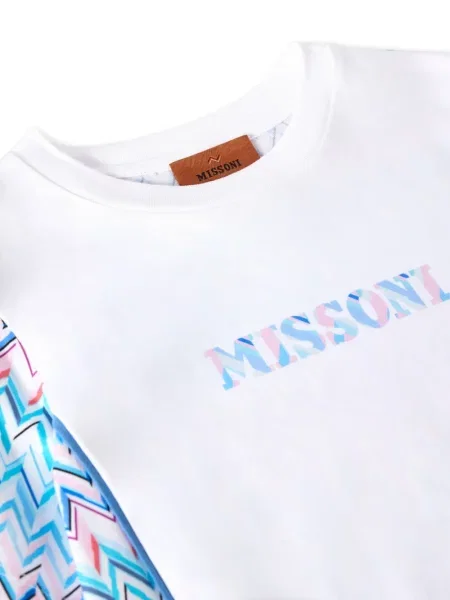 Sukienka dziecięca Missoni niebieska