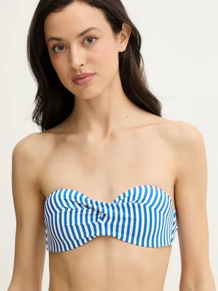 Twinset plavková podprsenka modrá