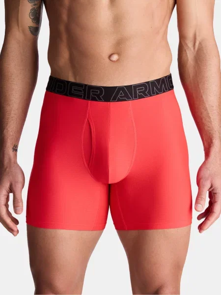 Boxerky Under Armour so sieťovinou červená