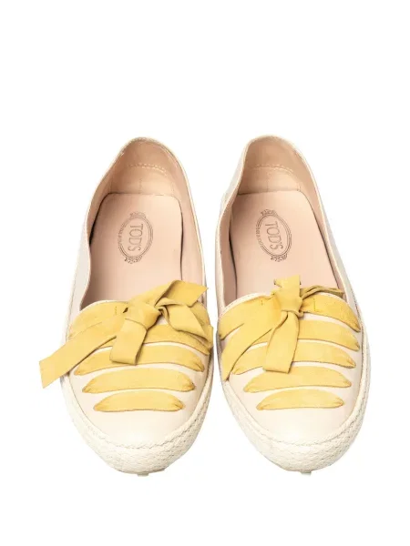 Balerini Tod's cu funde din piele