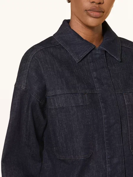 Opus Džínová Bunda Hollins rinsed blue modrá