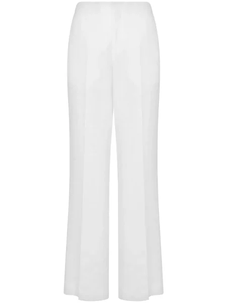 Pantaloni Moschino alb