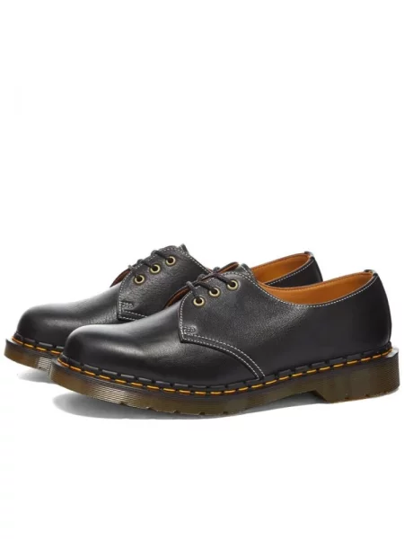 Półbuty Dr. Martens skórzane czarne