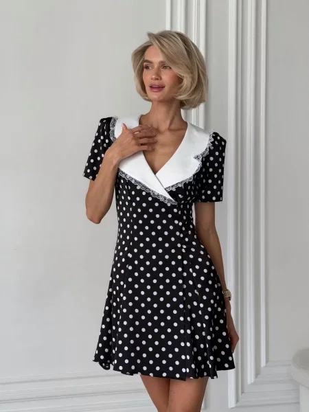 Платье мини Jadone Fashion черное