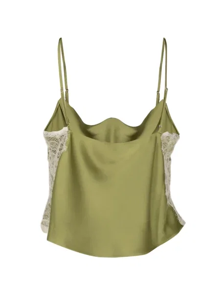 Maiou Cinq A Sept din satin verde