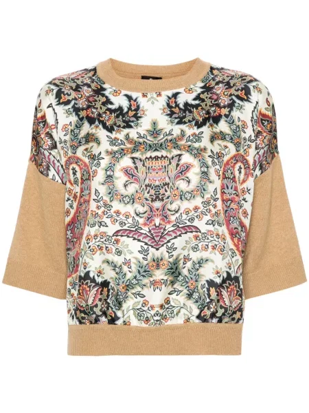 Pulover Etro cu model floral cu imagine