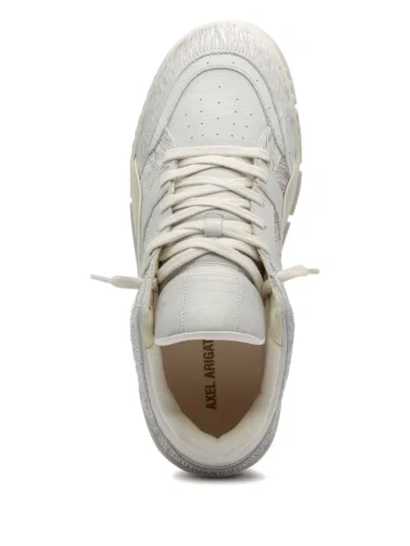 Sneakerși Axel Arigato cu șireturi din dantelă gri