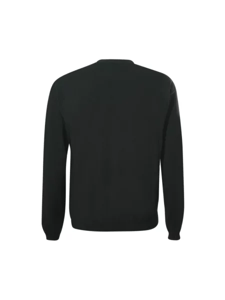 Sweter Alpha Studio wełniany czarny