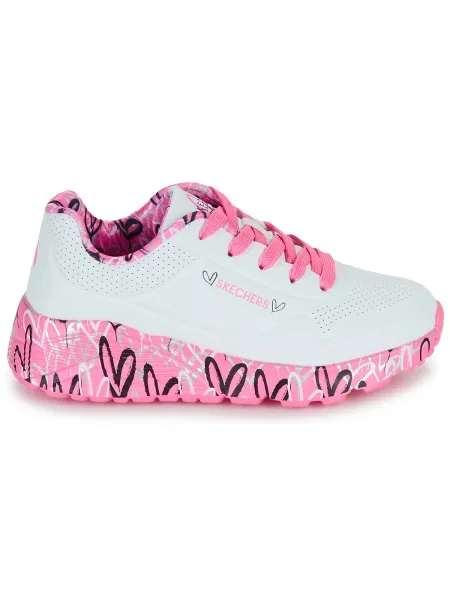 Pantofi copii Skechers alb