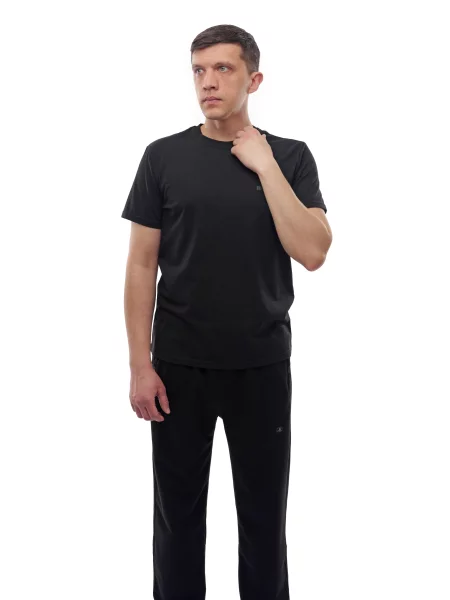 Футболка STREAM віскоза/поліестер чорний