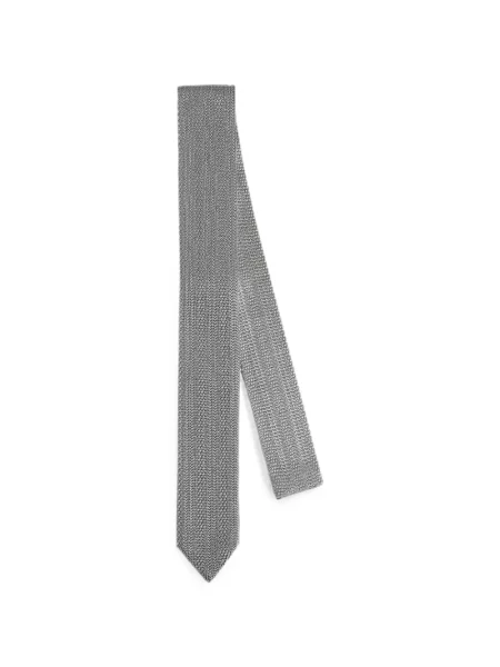 Krawat dziecięcy Brunello Cucinelli szary