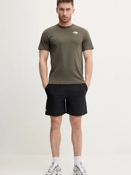 The North Face t-shirt GRAPHIC zielona