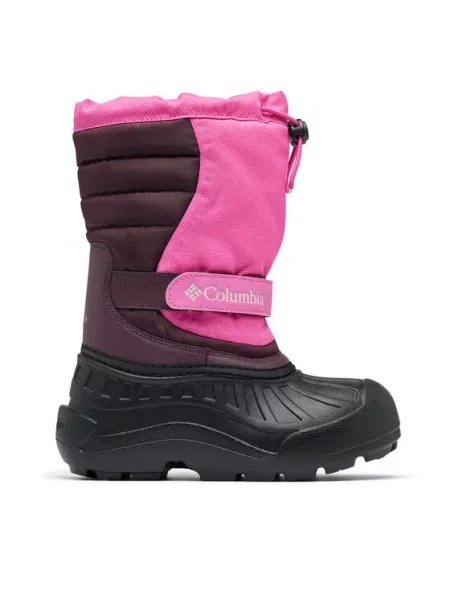 Columbia Μπότες Χιονιού Youth Powderbug Snowlite ροζ
