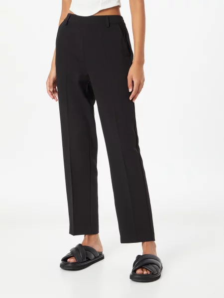 Kaffe Pantaloni cu dungă Sakura' negru