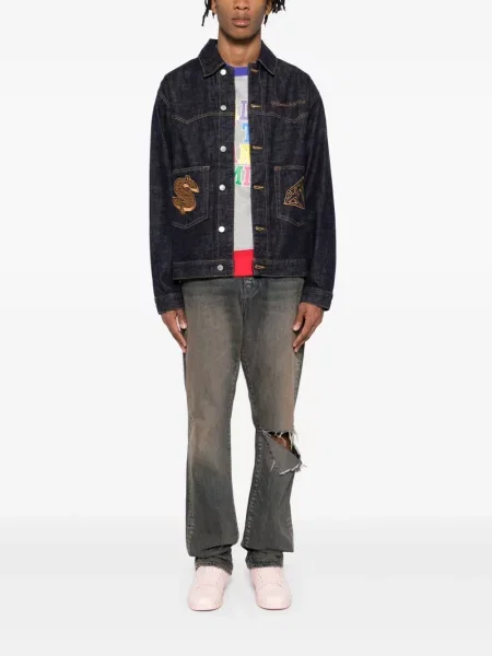 Τζιν μπουφάν Billionaire Boys Club μπλε