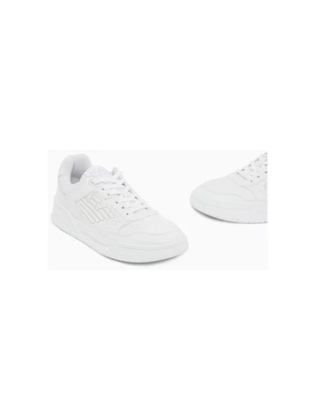 Pantofi Emporio Armani Ea7 alb