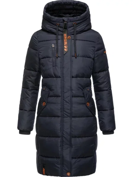 MARIKOO Palton de iarnă Yuikoo bleumarin portocaliu