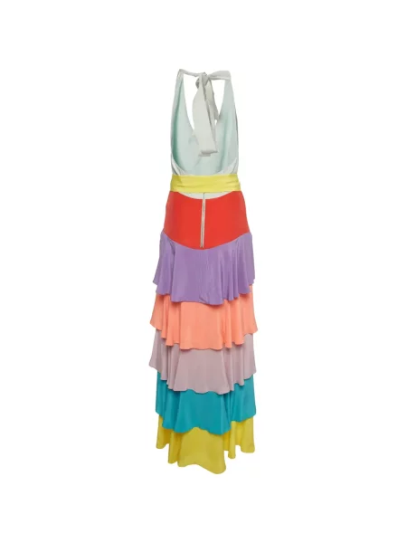 Rochie maxi Alice + Olivia alb