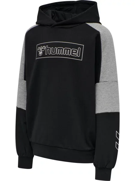 Bluza z kapturem dla dzieci Hummel hmlBOXLINE czarna