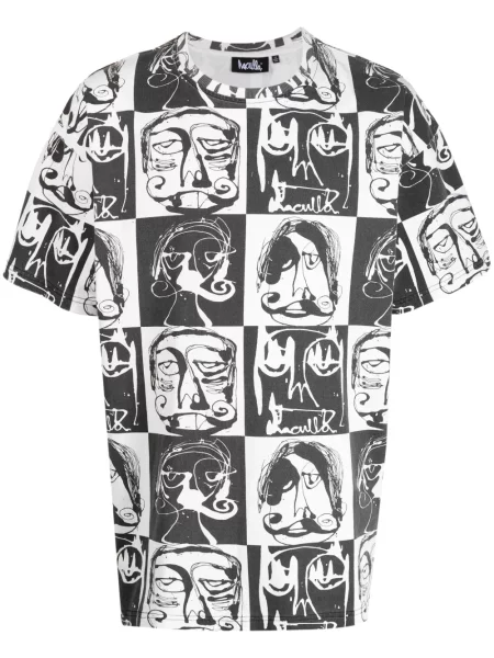 Tricou Haculla în carouri negru