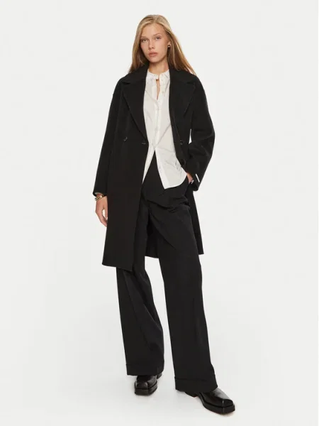 Marella Palton de lână Marna negru