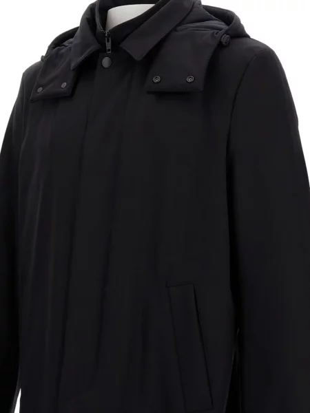 Geacă parka Fay cu glugă negru