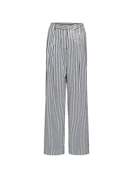 Pantaloni Twp cu paiete alb