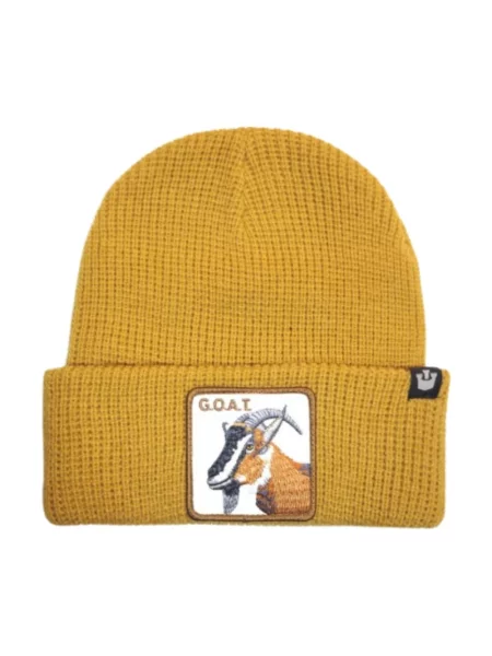 Lniana czapka Goorin Bros brązowa