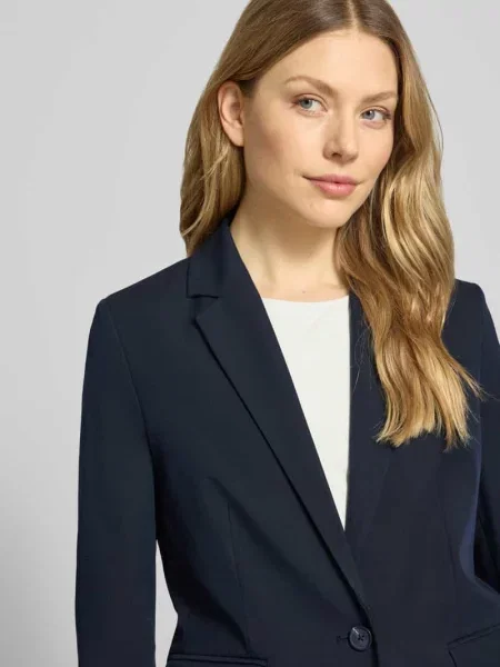 Długa marynarka Christian Berg Woman Selection granatowa