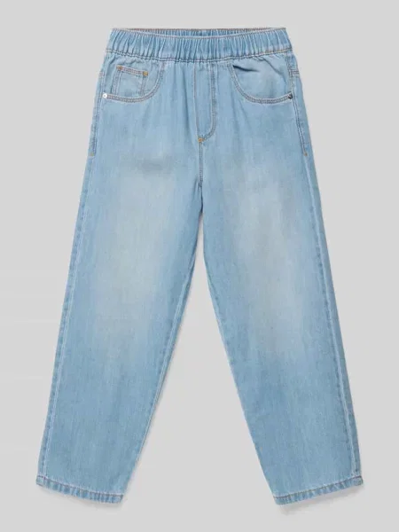 Jeansy o kroju loose fit z czystej bawełny S.oliver Red Label