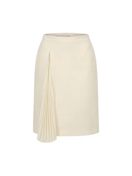 Spódnica Jil Sander beżowa