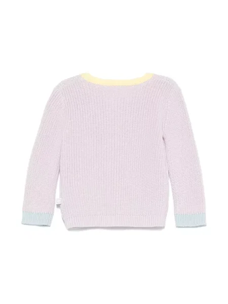 Kardigan dziecięcy Stella Mccartney fioletowy