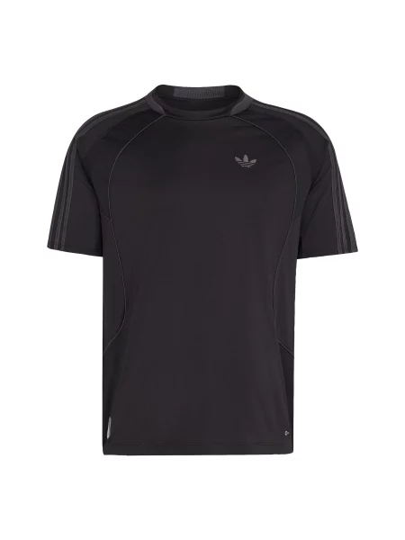 Πουκάμισο Adidas Originals μαύρο