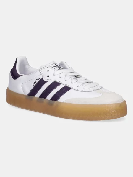 Adidas Originals sneakers din piele Sambae alb