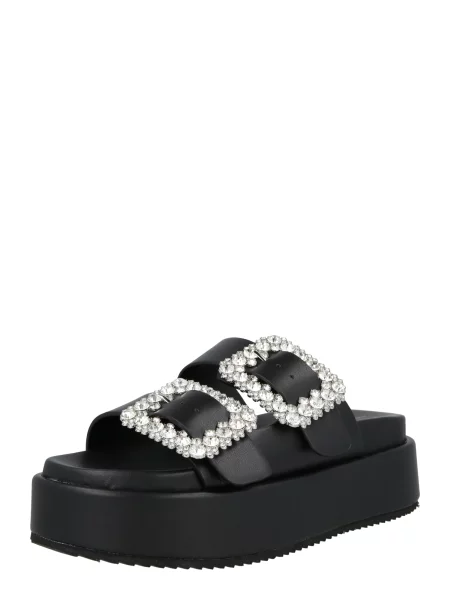 BUFFALO Saboți negru