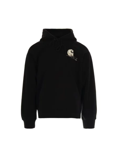 Bluza z kapturem Carhartt Wip z kapturem czarna