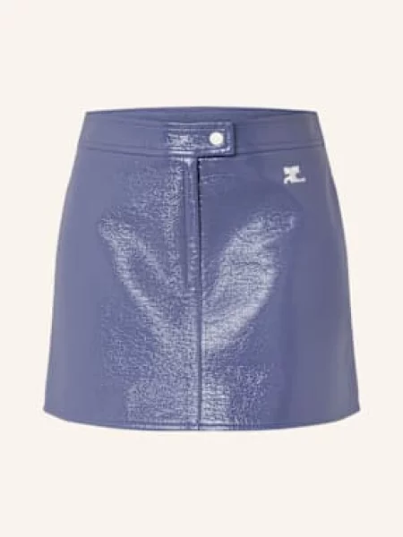 Courrèges Spódnica blau granatowa