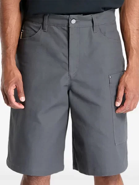 Pantaloni scurți Nike cu imprimeu geometric cu imagine din canvas negru