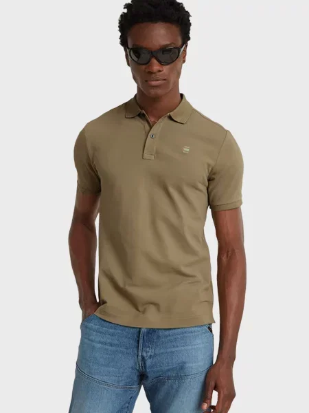 Поло G-star Raw зелене