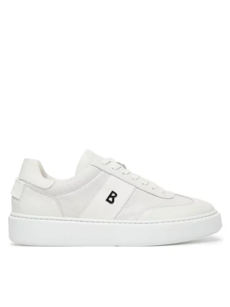 Sneakersy Bogner białe