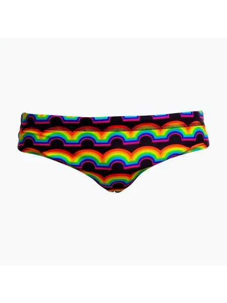 Slipuri de înot pentru bărbați Funky Trunks Classic Brief in rainbow