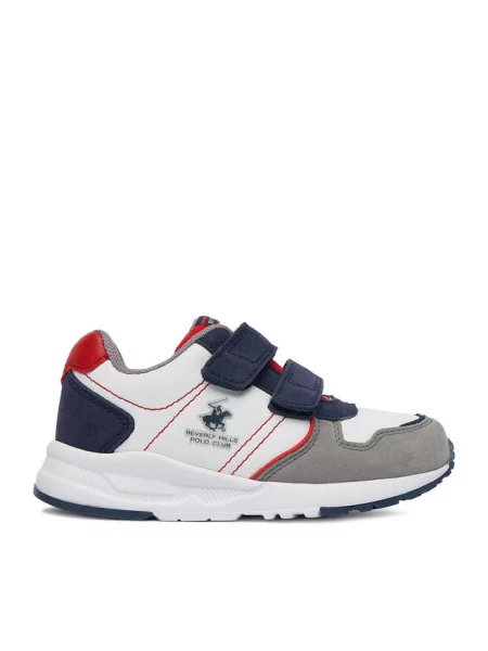 Sneakersy Beverly Hills Polo Club białe