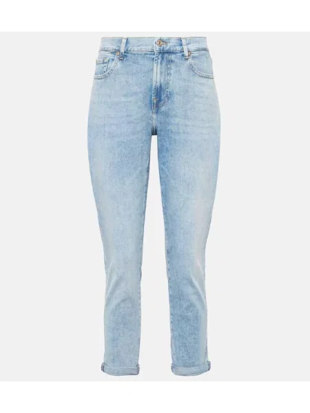 Blugi 7 For All Mankind albastru