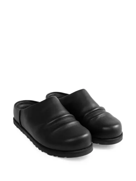 Saboți Ugg din piele negru
