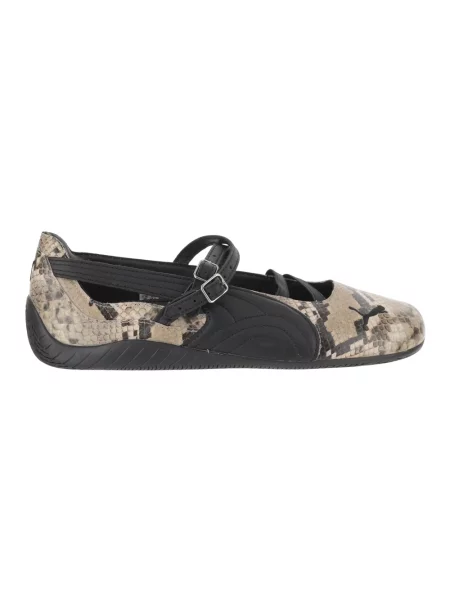Puma Baleriny Speedcat Ballet Snake Wns 01 Brązowy czarne